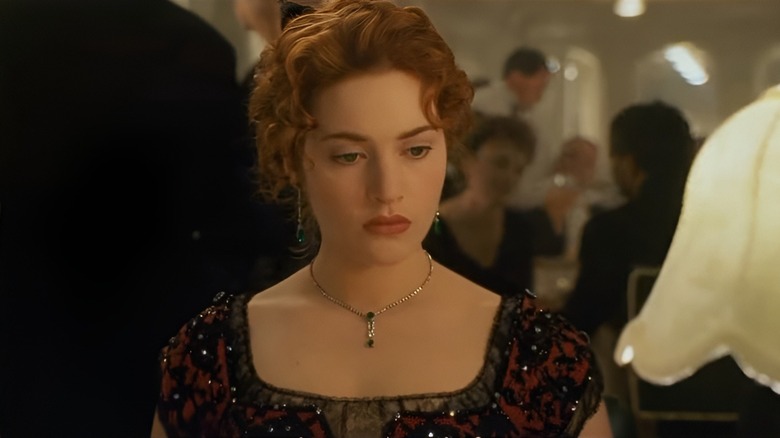 Rose frowning