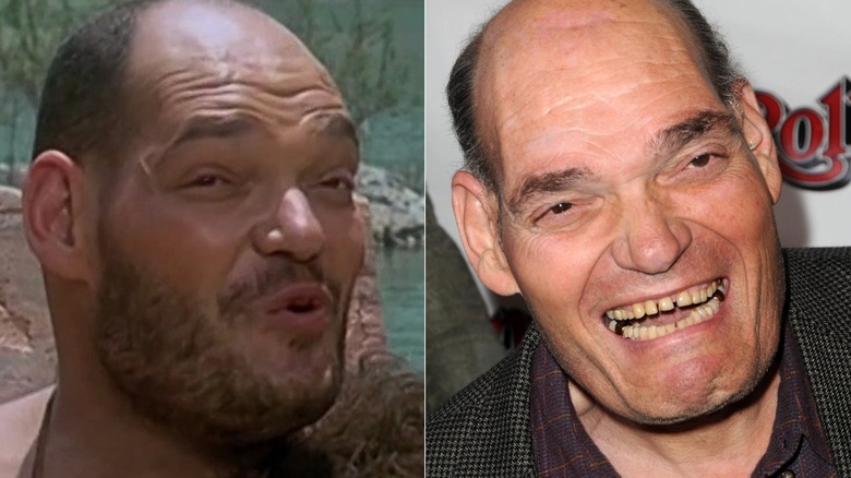 Irwin Keyes in The Flintstones (left) and in 2013 (right)