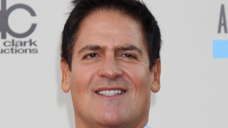 Mark Cuban in closeup 