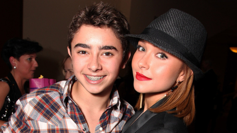 Jansen and Hayden Panettiere smiling for the camera