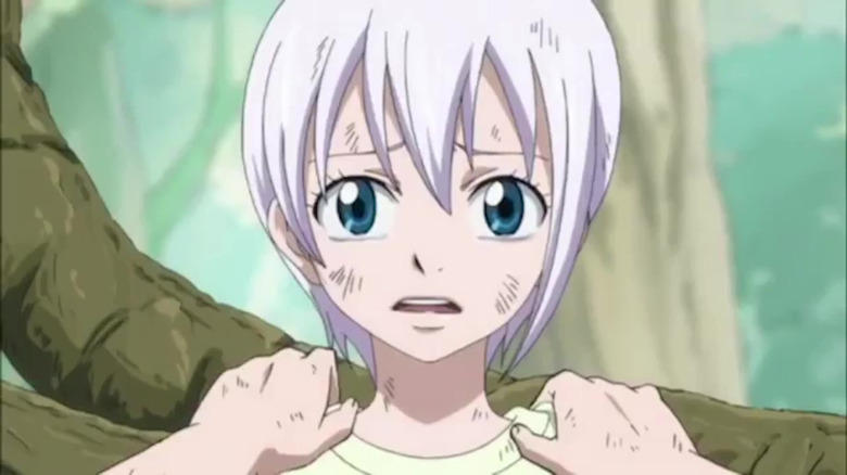Lisanna about to cry