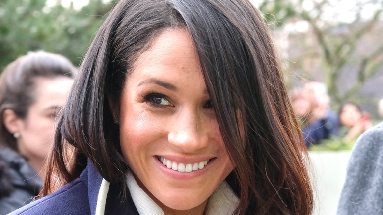 Meghan markle smiling 