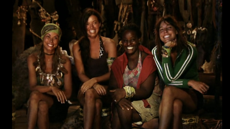 Natalie, Parvati, Cirie, and Amanda