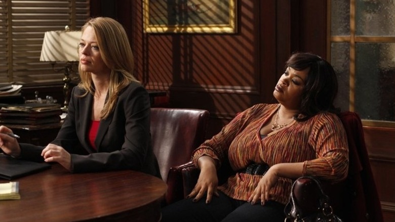 Patrice LaRue in a meeting in Law & Order: SVU