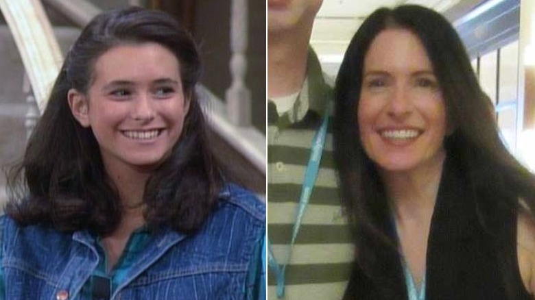 April Lerman then and now