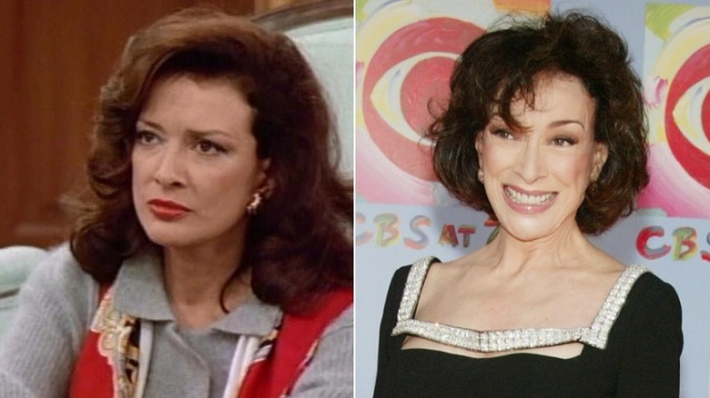 Dixie Carter then and now