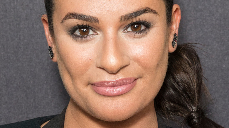 Lea Michele smiling.