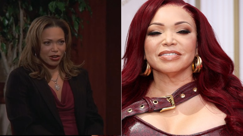 Jay and Tisha Campbell-Martin side-by-side