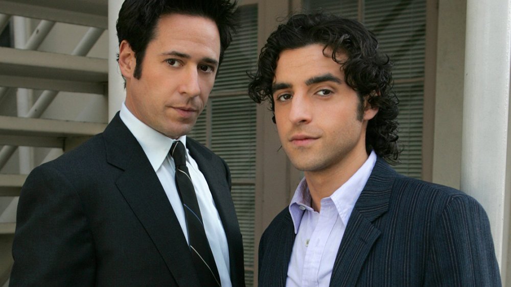 Rob Morrow and David Krumholz in Numb3rs