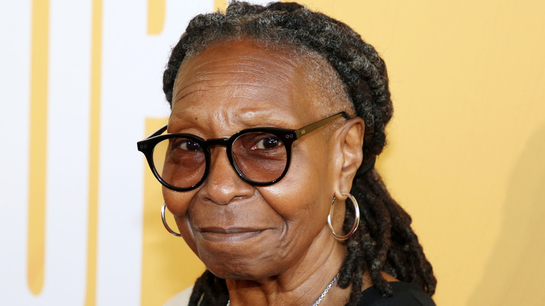 Whoopi Goldberg wearing glasses