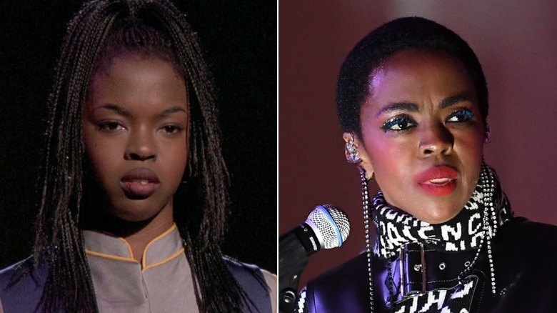 Lauryn Hill singing