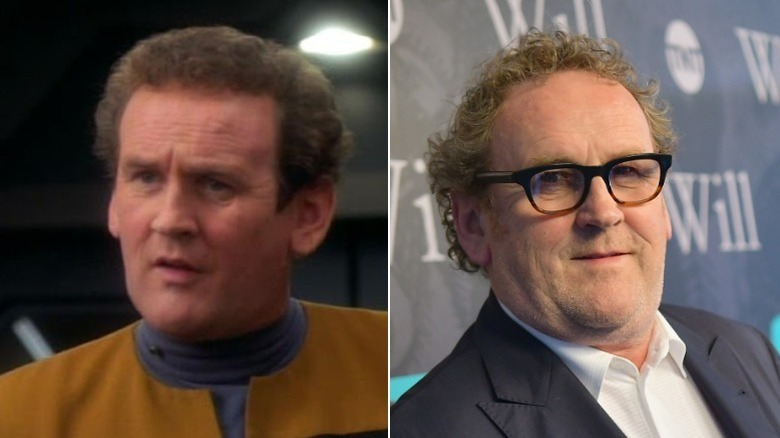 Split image of Colm Meaney