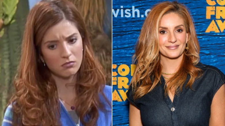 Chelsea with a frown and Anneliese van der Pol