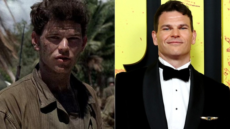 Juergens squints in the sun, Josh Helman smiles