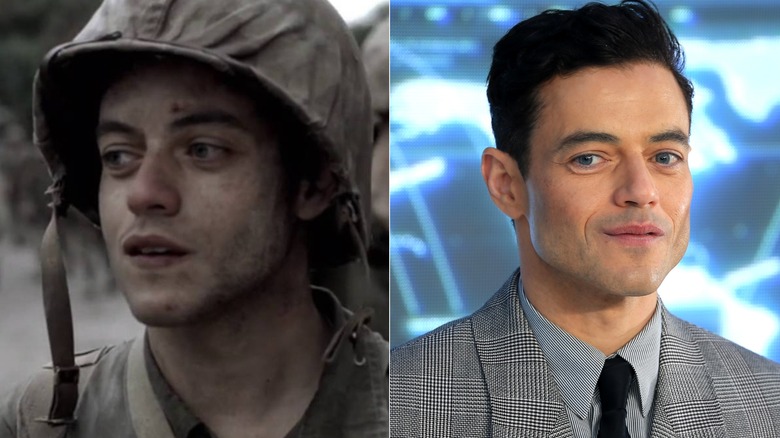Snafu walks through the jungle, Rami Malek smiles