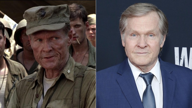 Puller addresses his troops, William Sadler poses for paparazzi