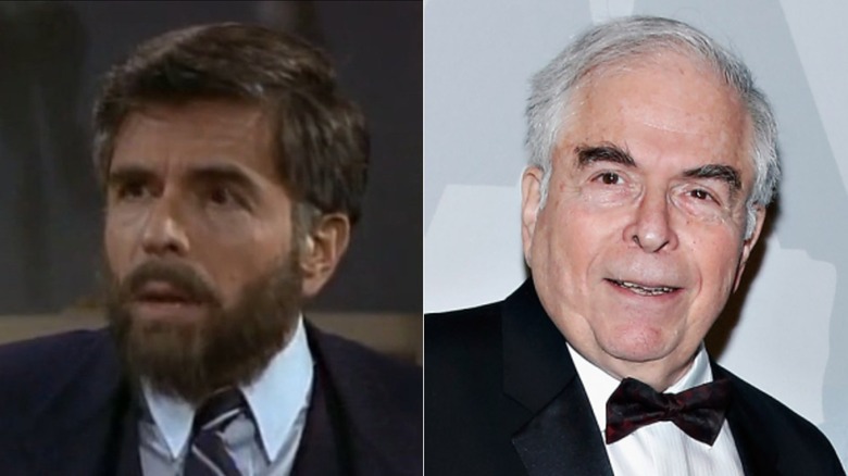Jordan Charney in Three's Company (left), and in 2014 (right)