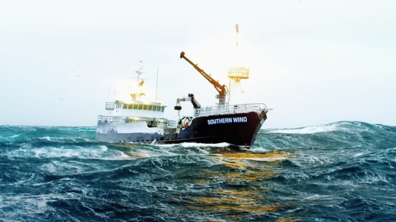 Southern Wind drifting at sea