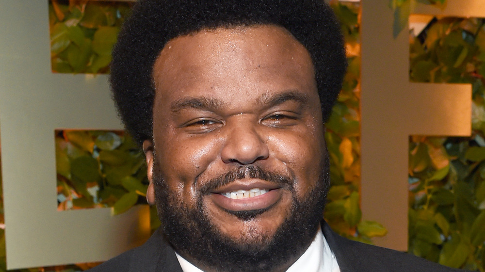 Craig Robinson smiling