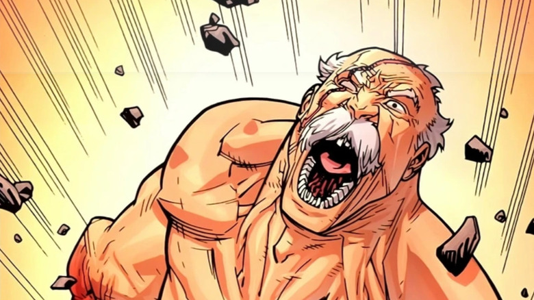 Conquest looking furious in Invincible