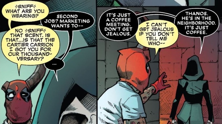 Deadpool tries to convince Death to stay