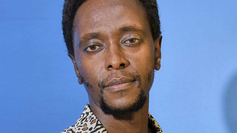 edi gathegi posing
