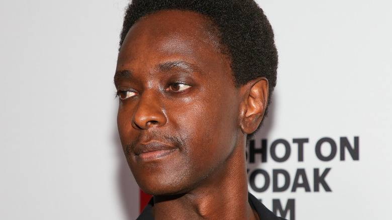 edi gathegi posing