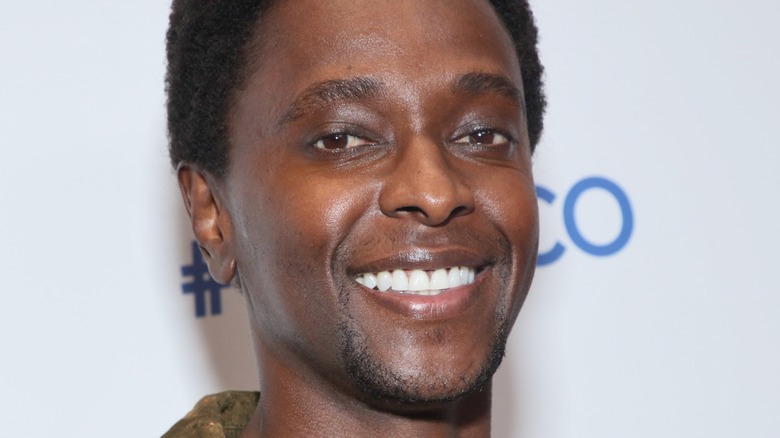 edi gathegi smiling