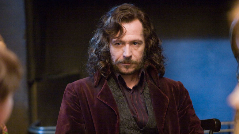 Sirius Black smirking