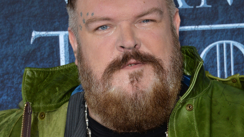 Kristian Nairn arches an eyebrow