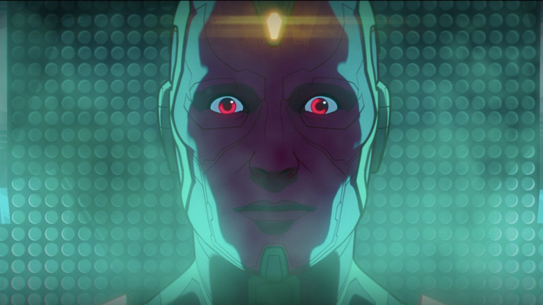 Vision with red eyes in What If...?