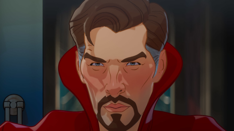 Animated Dr. Strange close-up