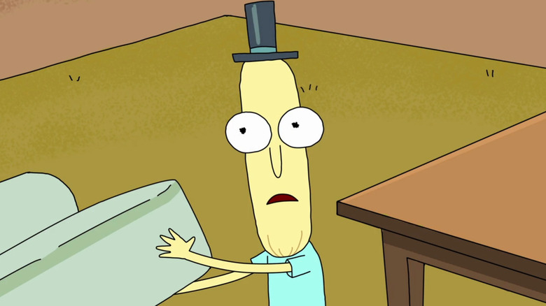 Mr. Poopybutthole moving couch cushions