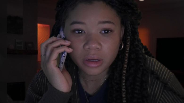 June Allen on the phone