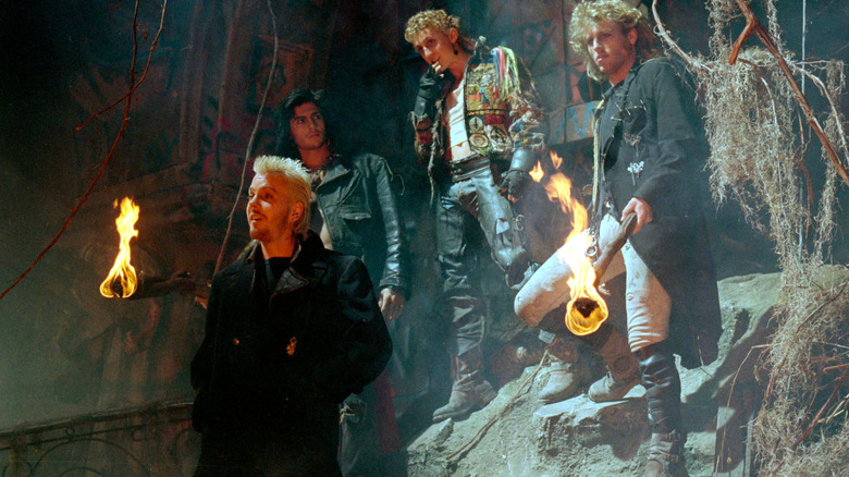 The Lost Boys in their lair