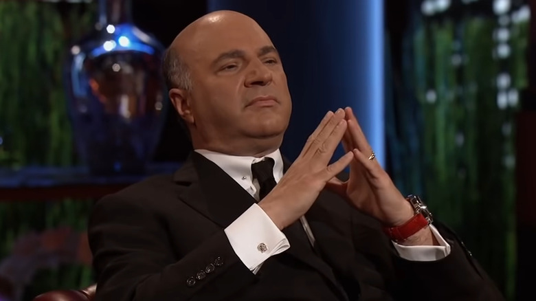 Kevin O' Leary with stern expression 
