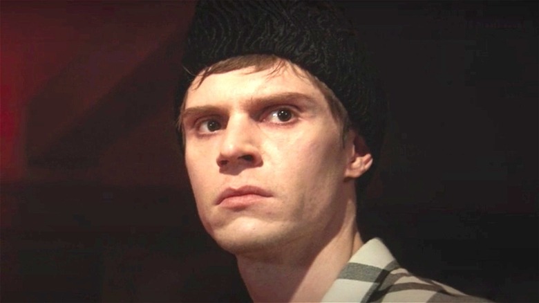 Evan Peters in 'Double Feature'