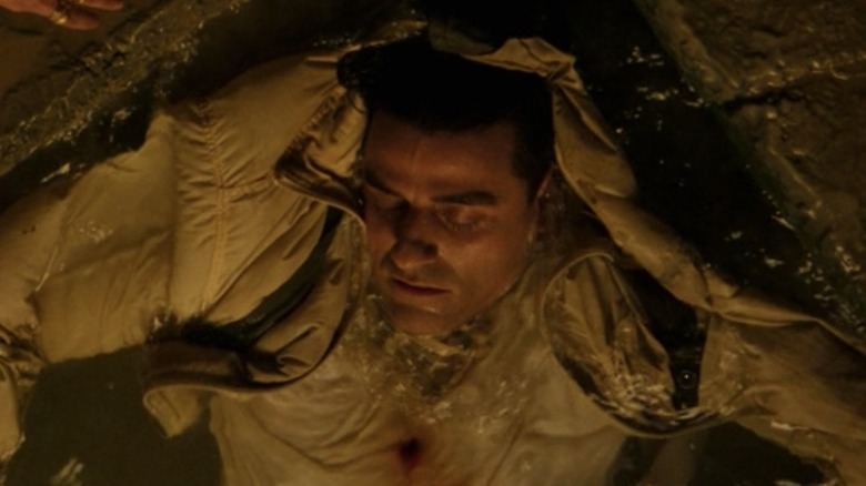 Grant, dead within a pool of water