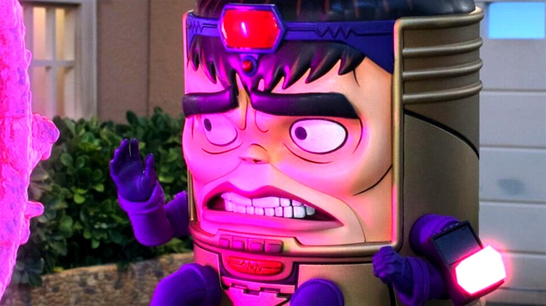 MODOK grimacing