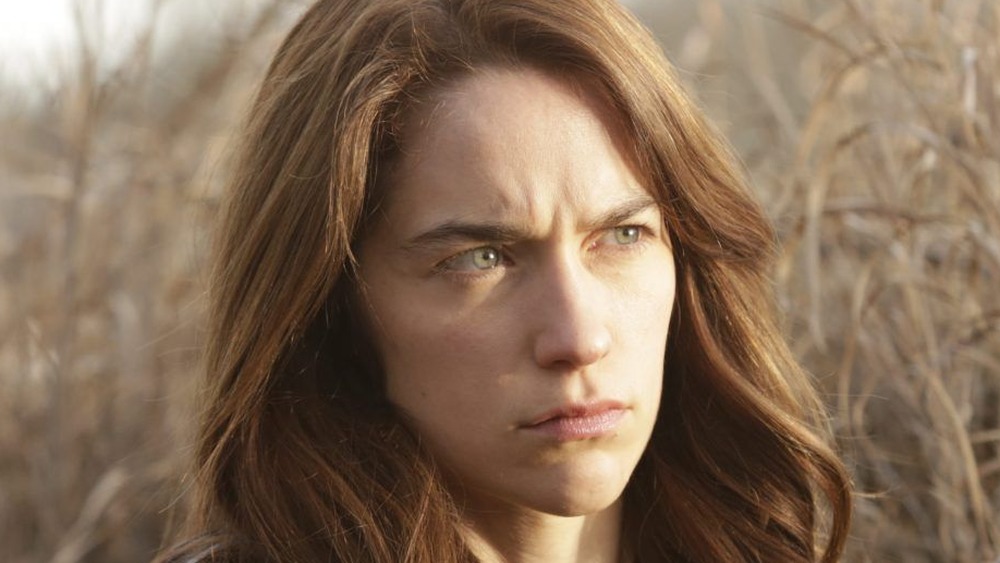 Wynonna Earp looking mean