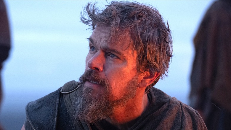 Odysseus on his ship in The Odyssey (2026)