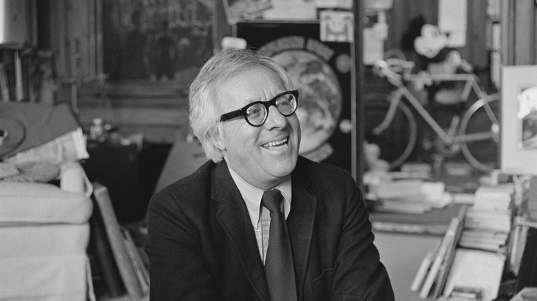 Ray Bradbury smiling