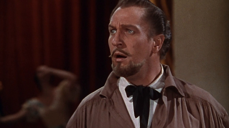 Vincent Price looks shocked