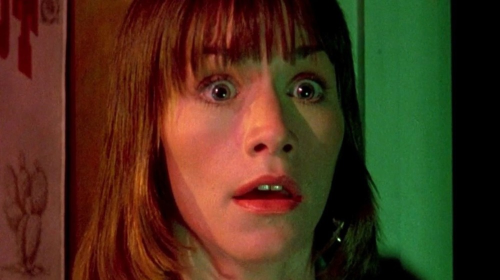 Caroline Williams as Vanita "Stretch" Brock in The Texas Chainsaw Massacre 2