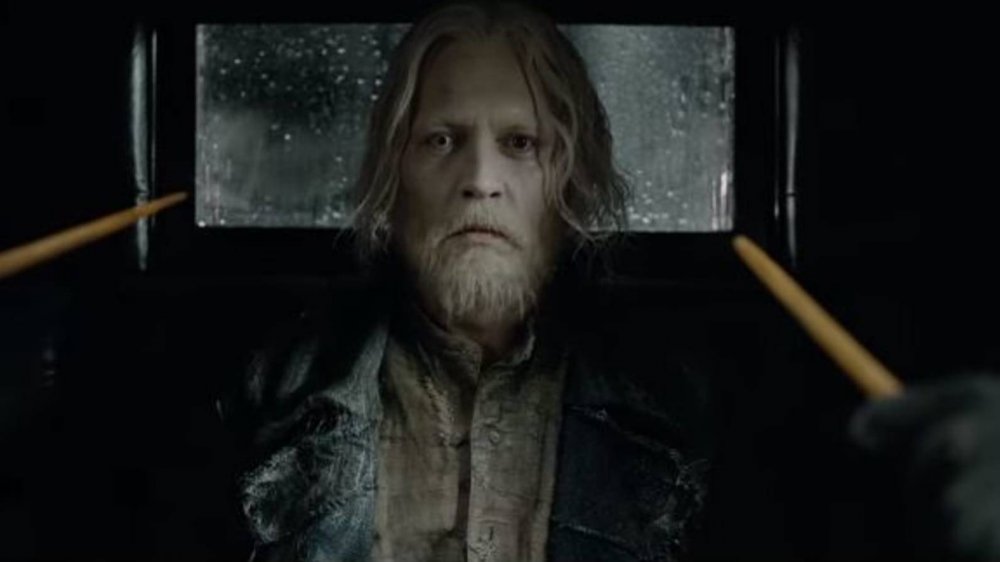 Johnny Depp plays Grindelwald in the first two Fantastic Beasts movies