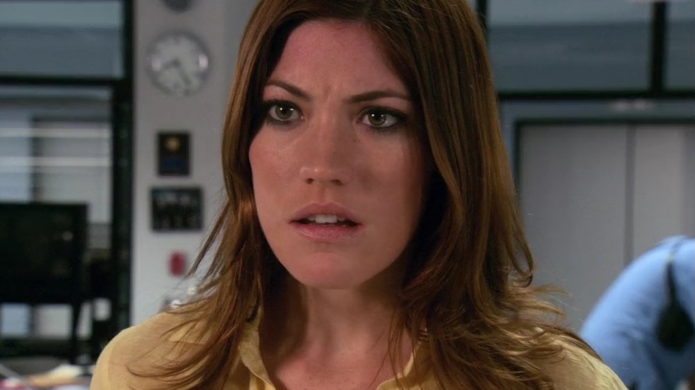 Debra Morgan staring mouth open