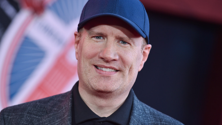 Kevin Feige attends "Spider-Man: No Way Home" premiere