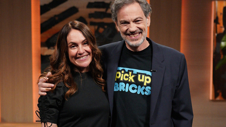 Aurora and Steven Weinstock Smiling