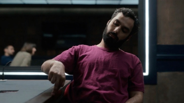 Sandeep Singh at a table