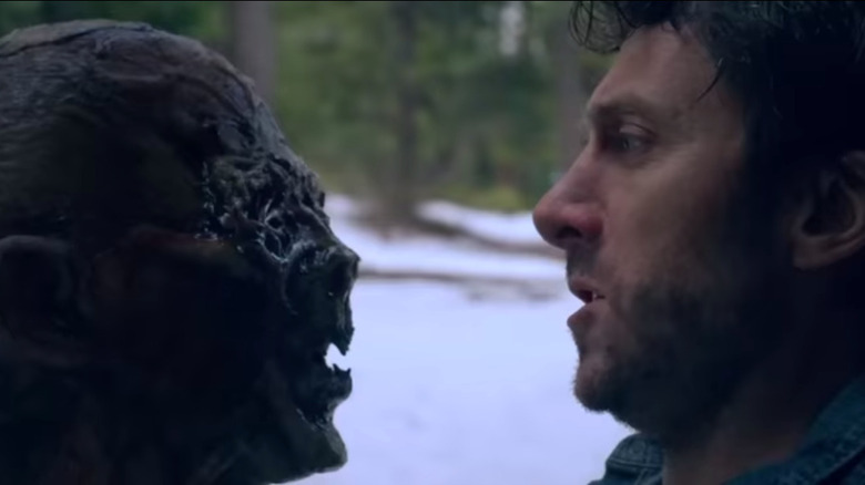 The Nix confronting a human